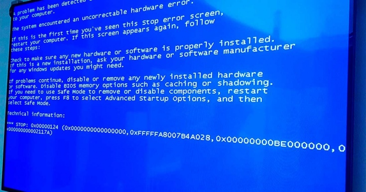 La historia del pantallazo azul de la muerte ‘BSOD’ desde Windows 3.1 a Windows 10