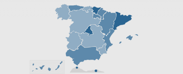 ¿Qué regiones de España tienen las mejores conexiones de fibra y ADSL?