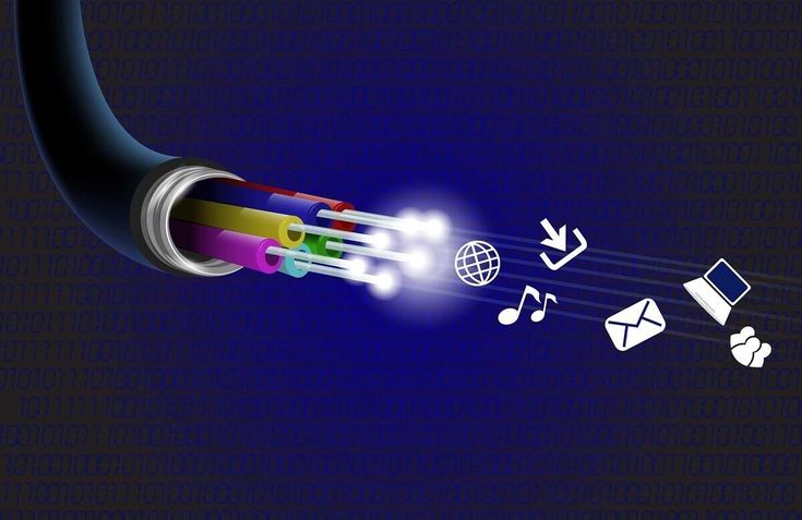 Así se reparte la red de fibra óptica en España