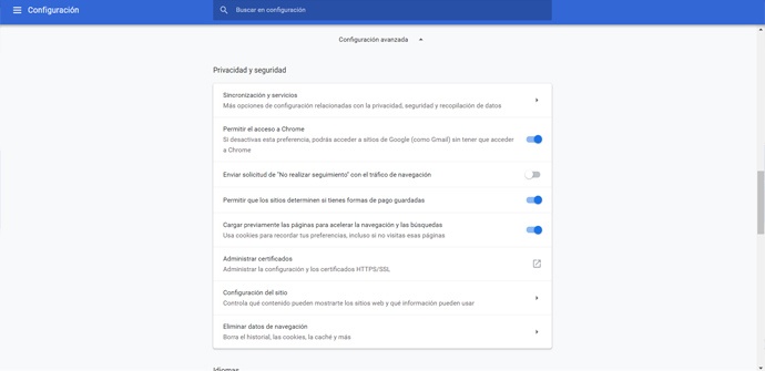 Evitar las notificaciones en Google Chrome